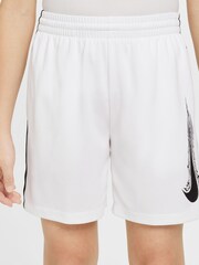 Nike White Multi Dri-FIT Shorts - Image 2 of 7