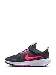 Nike Black/Hyper Pink Junior Star Runner 5 Trainers - Image 2 of 10