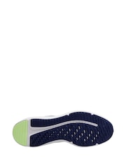 Nike Navy Volt Youth Cosmic Running Trainers - Image 4 of 4