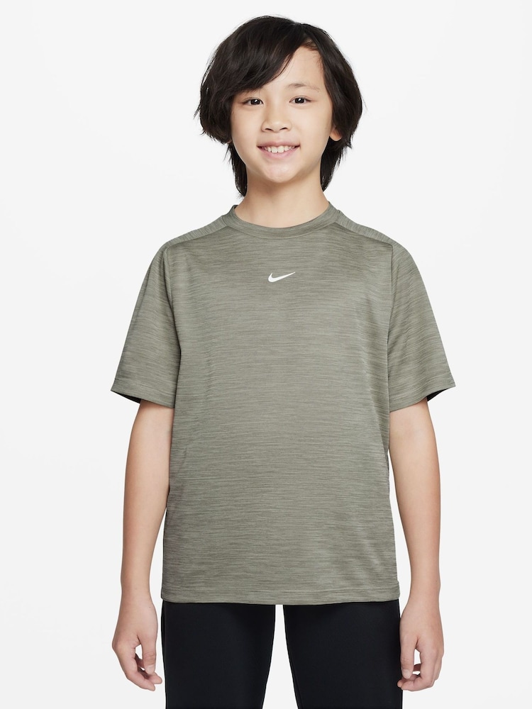 Nike Army Green Dri-FIT Short Sleeve T-Shirt - Image 1 of 3