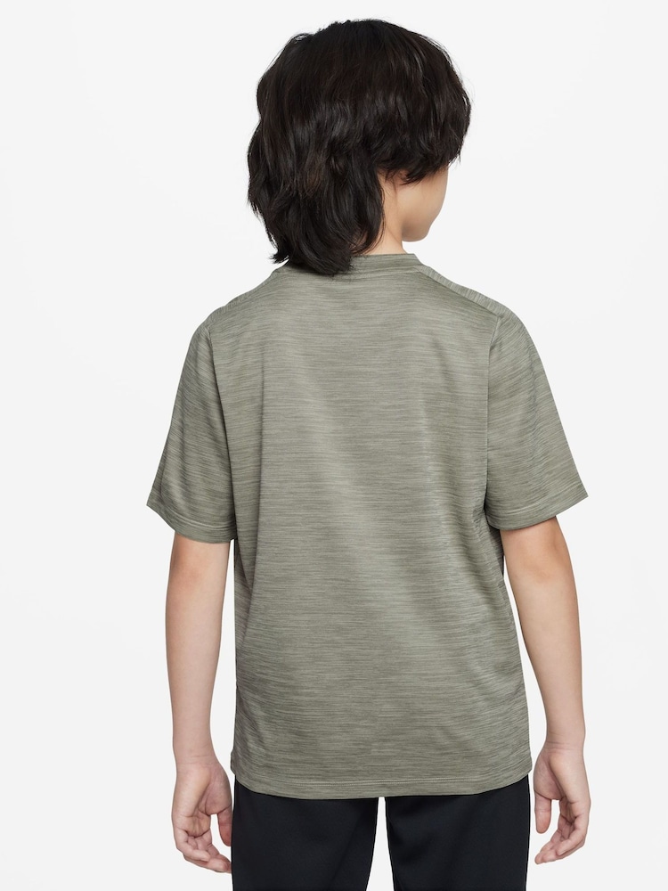 Nike Army Green Dri-FIT Short Sleeve T-Shirt - Image 2 of 3