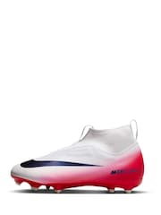 Nike Red Mercurial Academy 10 Multi Ground Football Boots - Image 2 of 11