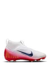 Nike Red Mercurial Academy 10 Multi Ground Football Boots - Image 3 of 11