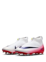 Nike Red Mercurial Academy 10 Multi Ground Football Boots - Image 6 of 11