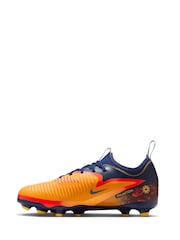 Nike Orange Phantom 360 Erling Haaland Multi Ground Football Boots - Image 4 of 11