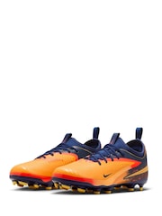 Nike Orange Phantom 360 Erling Haaland Multi Ground Football Boots - Image 5 of 11