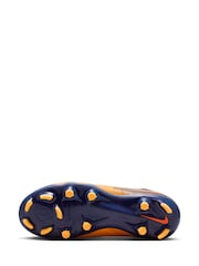 Nike Orange Phantom 360 Erling Haaland Multi Ground Football Boots - Image 8 of 11