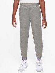 Nike Dark Grey Heather Club+ Poly Taped Joggers - Image 4 of 6