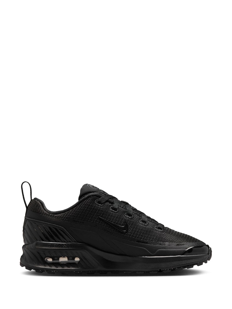 Nike Black/White Youth Air Max Bia Trainers - Image 1 of 11