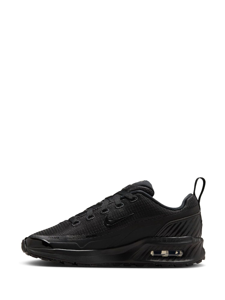 Nike Black/White Youth Air Max Bia Trainers - Image 2 of 11