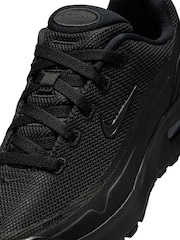 Nike Black/White Youth Air Max Bia Trainers - Image 9 of 11