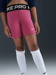 Nike Beet Pink Pro 5 Inch Shorts - Image 3 of 6