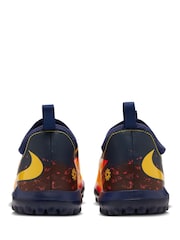 Nike Orange Phantom 360 Academy Erling Haaland Turf Football Boots - Image 7 of 11