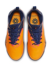 Nike Orange Phantom 360 Academy Erling Haaland Turf Football Boots - Image 8 of 11