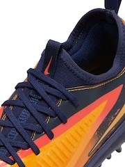 Nike Orange Phantom 360 Academy Erling Haaland Turf Football Boots - Image 9 of 11