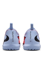 Nike Blue Phantom 360 Academy Turf Football Boots - Image 8 of 10