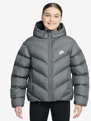 Nike Smoke Grey Padded Jacket - Image 1 of 3