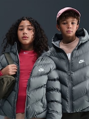 Nike Smoke Grey Padded Jacket - Image 10 of 15