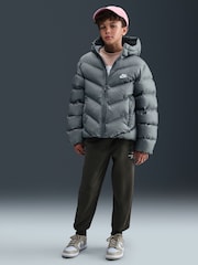 Nike Smoke Grey Padded Jacket - Image 13 of 15