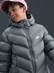 Nike Smoke Grey Padded Jacket - Image 7 of 15