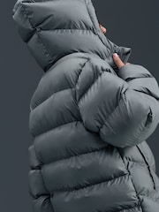 Nike Smoke Grey Padded Jacket - Image 8 of 15