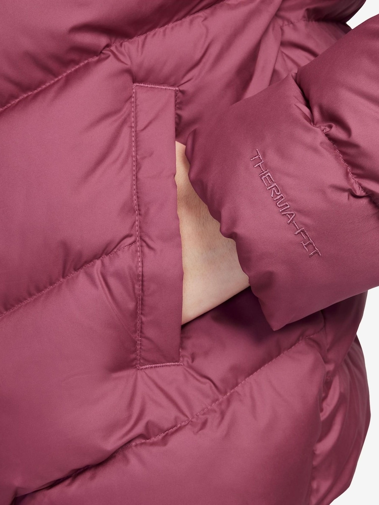 Nike Beet Pink Padded Jacket - Image 3 of 3