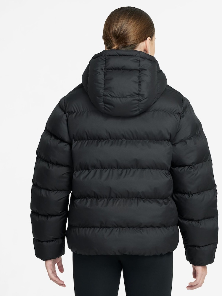 Nike Black Padded Jacket - Image 2 of 6
