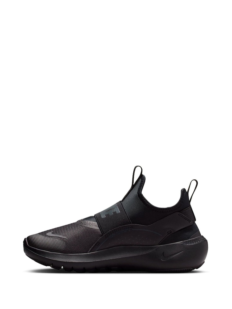 Nike Black Youth Flex Runner 4 Trainers - Image 2 of 9