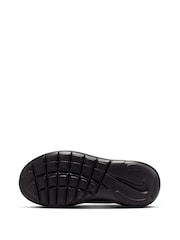 Nike Black Youth Flex Runner 4 Trainers - Image 7 of 9