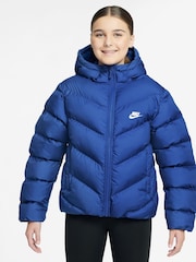 Nike Royal Blue Padded Jacket - Image 1 of 3