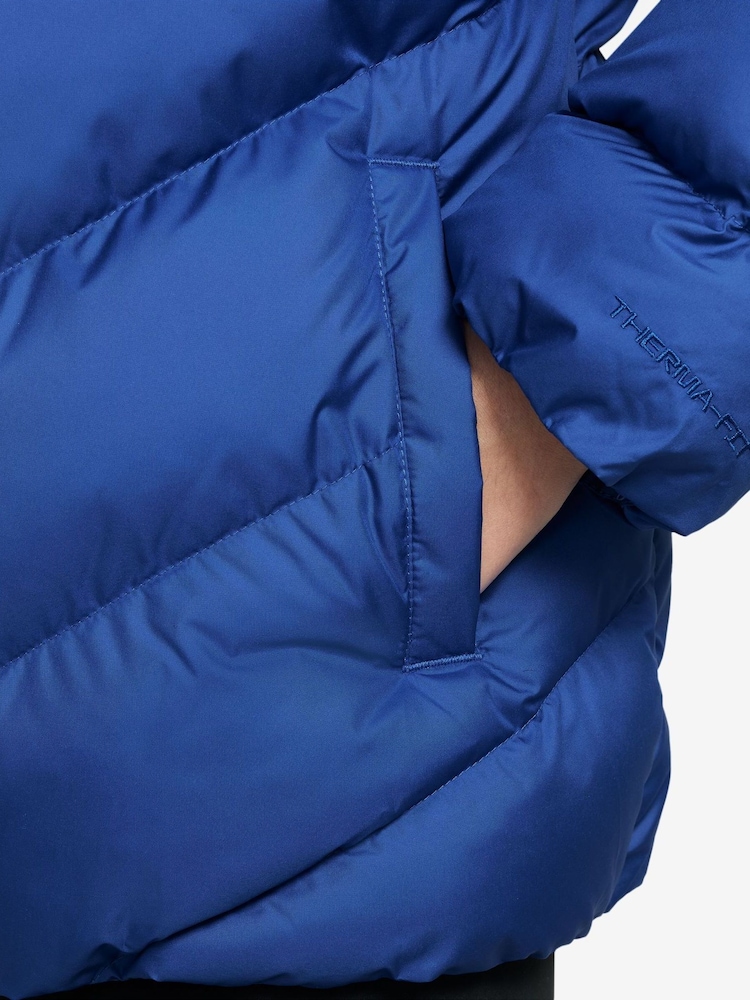 Nike Royal Blue Padded Jacket - Image 3 of 3