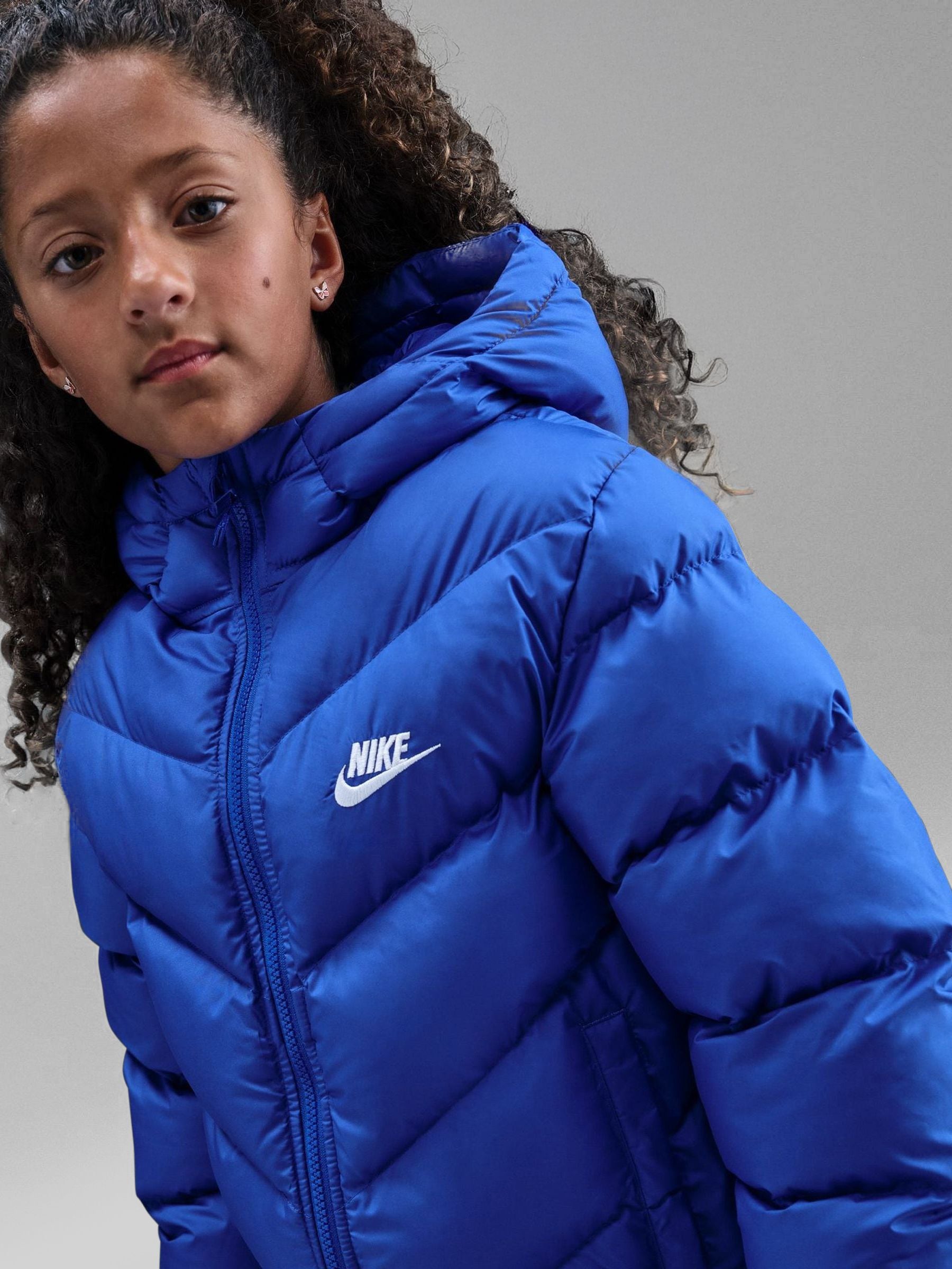 royal blue nike jacket women's
