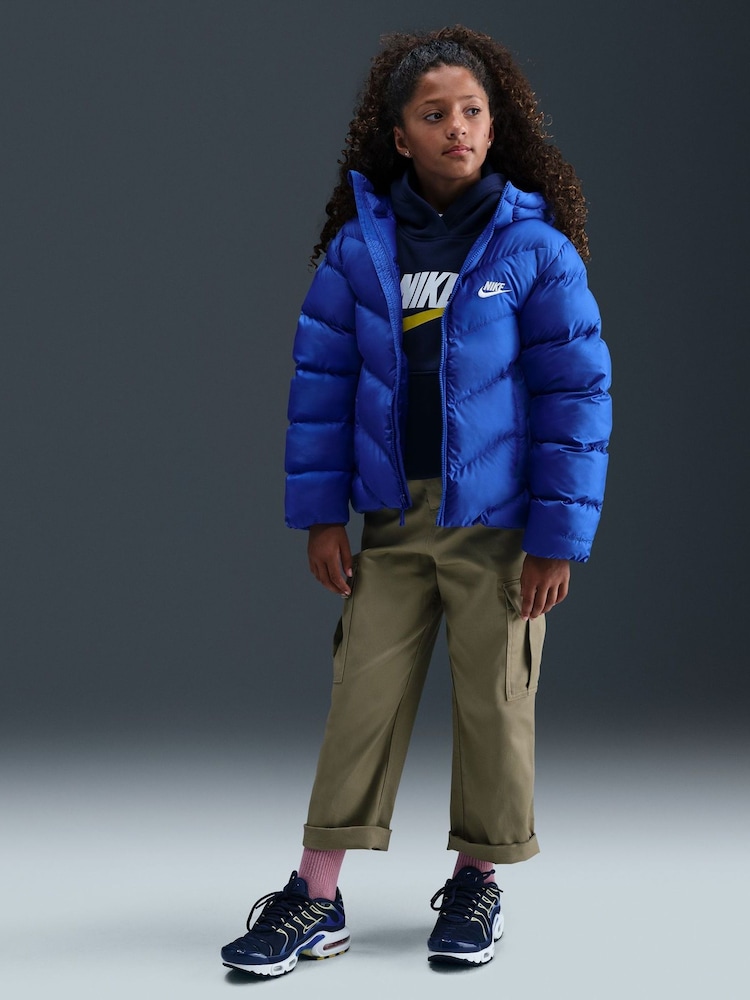 Nike Royal Blue Padded Jacket - Image 8 of 8