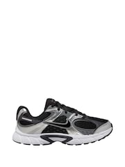 Nike Black Silver Grey Youth V5 Runner Trainers - Image 1 of 4