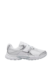 Nike White/Silver Youth V5 Runner Trainers - Image 1 of 4