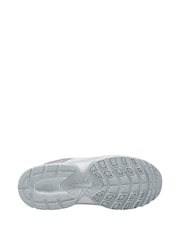 Nike White/Silver Youth V5 Runner Trainers - Image 4 of 4