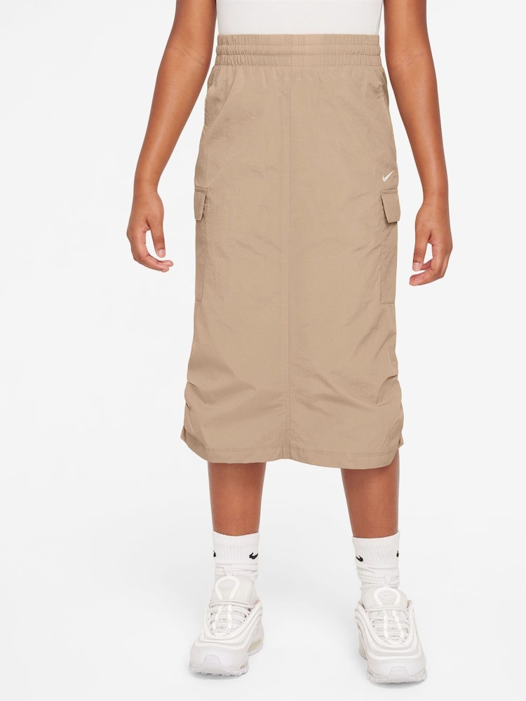 Nike Natural Hemp Sportswear Skirt - Image 1 of 4
