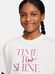 Nike White Empower Graphic Print T-Shirt - Image 3 of 3