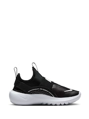Nike Black/White Junior Flex Runner 4 Trainers - Image 3 of 10
