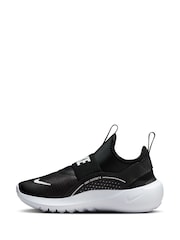 Nike Black/White Junior Flex Runner 4 Trainers - Image 4 of 10