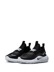 Nike Black/White Junior Flex Runner 4 Trainers - Image 5 of 10