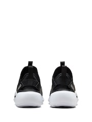 Nike Black/White Junior Flex Runner 4 Trainers - Image 8 of 10