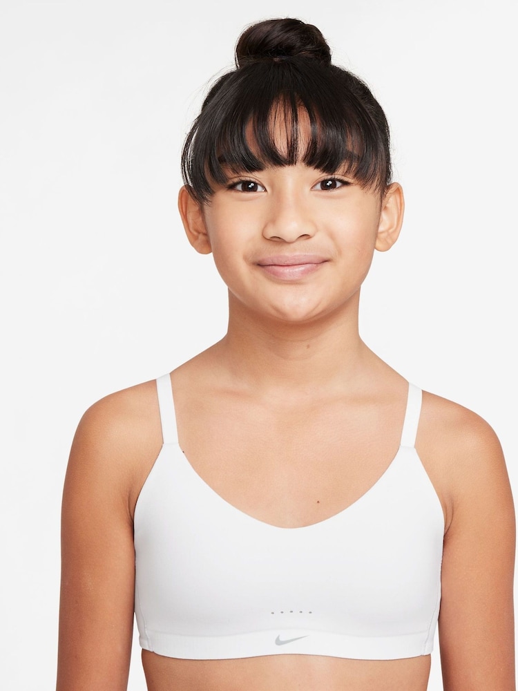 Nike White Alate Sports Bra - Image 3 of 3
