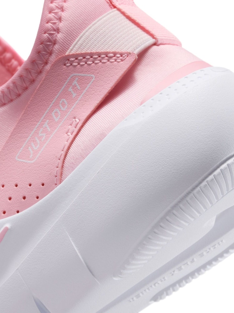 Nike Med Soft Pink Youth Flex Runner 4 Trainers - Image 11 of 11