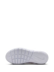 Nike Med Soft Pink Youth Flex Runner 4 Trainers - Image 9 of 11