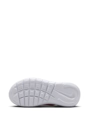 Nike Pink/Orange Blue Junior Flex Runner 4 Trainers - Image 8 of 10