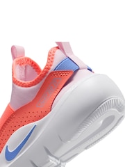 Nike Pink/Orange Blue Junior Flex Runner 4 Trainers - Image 9 of 10