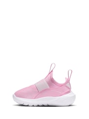 Nike Med Soft Pink Infant Flex Runner 4 Trainers - Image 2 of 10