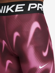 Rosa remolacha - Nike Pro Dri-FIT Veneer Printed Leggings - Imagen 3 de 3