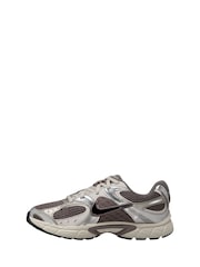 Nike Brown and Silver Youth V5 Runner Trainers - Image 2 of 4